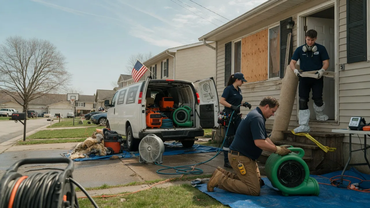 Water Damage Restoration in Tishomingo, OK near me